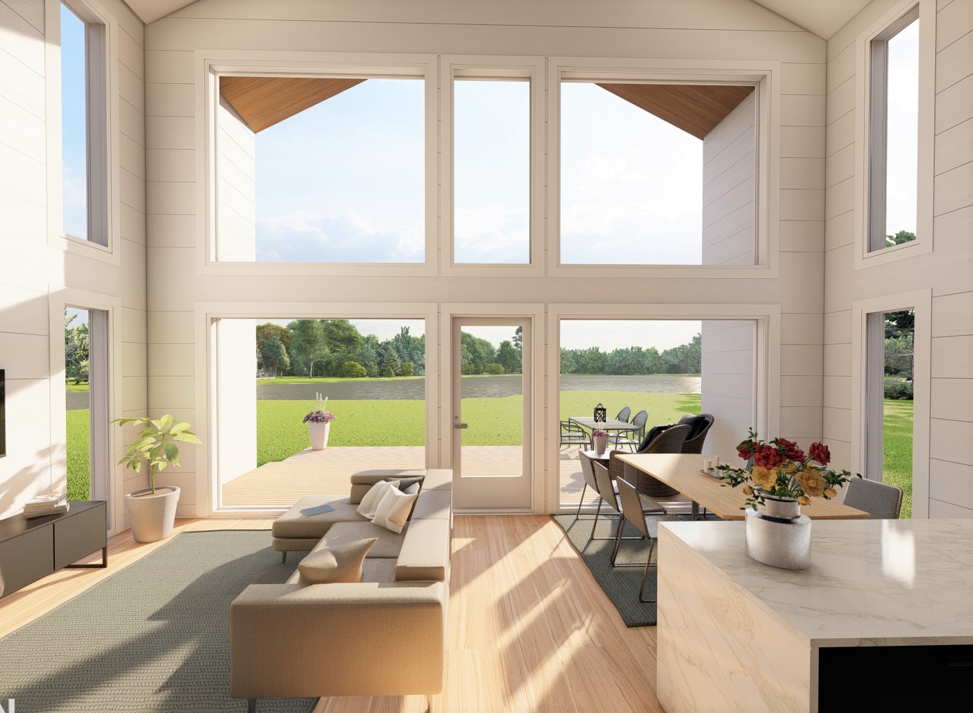 Hirsiset new collection dream log houses Haave windows